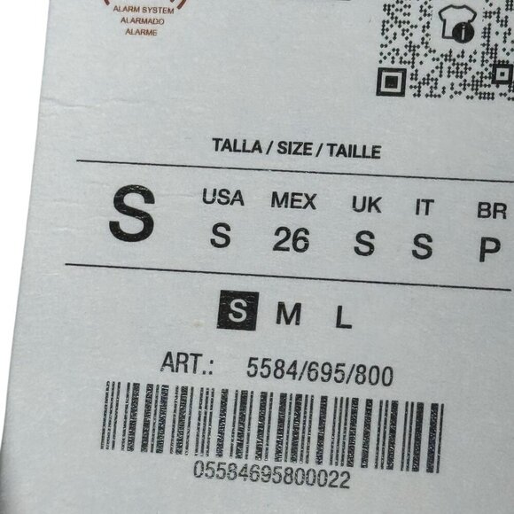 ZARA Size Small Stretch Knit shimmer midi dress Black sleeveless NEW - Picture 10 of 12